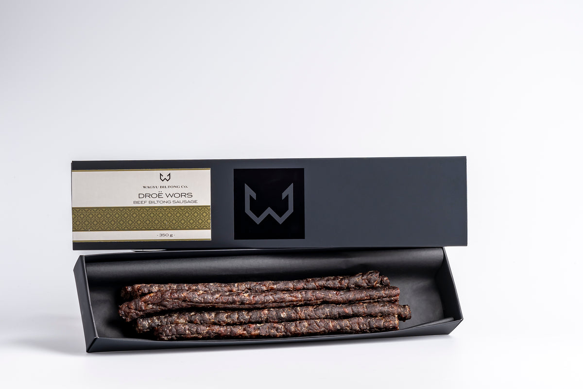 DROË WORS BILTONG SAUSAGE GIFT BOX – Wagyu Biltong Co.