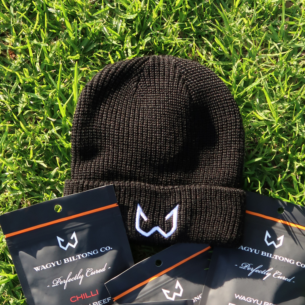 WOOLLY BRANDED BEANIE