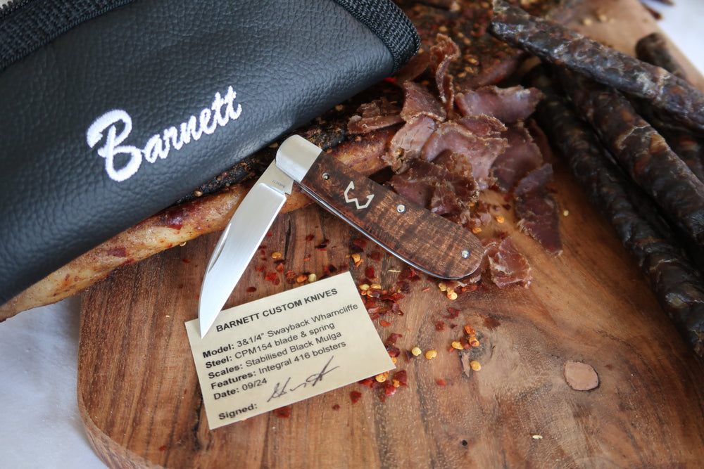 *PREORDER* BARNETT CUSTOM BILTONG KNIFE - 3 & 1/4