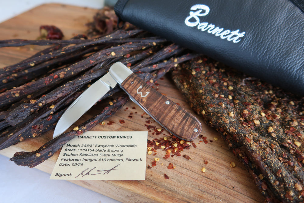 *PREORDER* BARNETT CUSTOM BILTONG KNIFE - 3 & 5/8