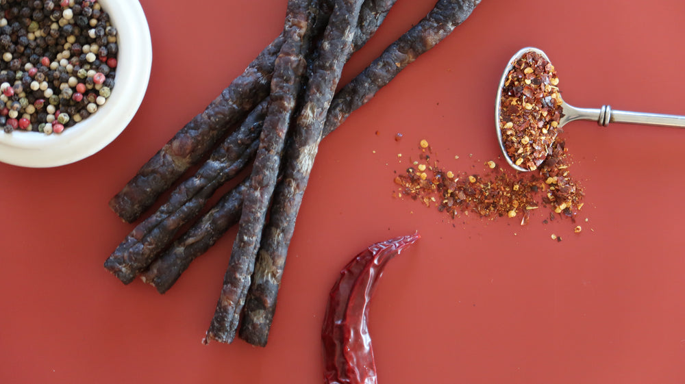 CHILLI DROË WORS BILTONG SAUSAGE