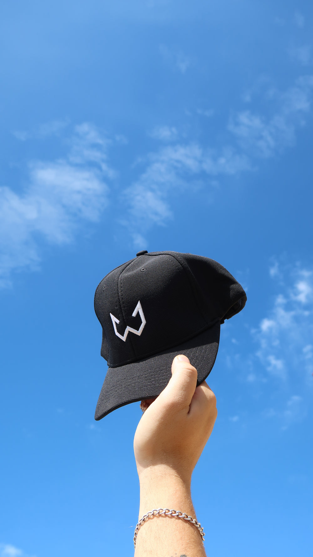 BLACK BRANDED CAP