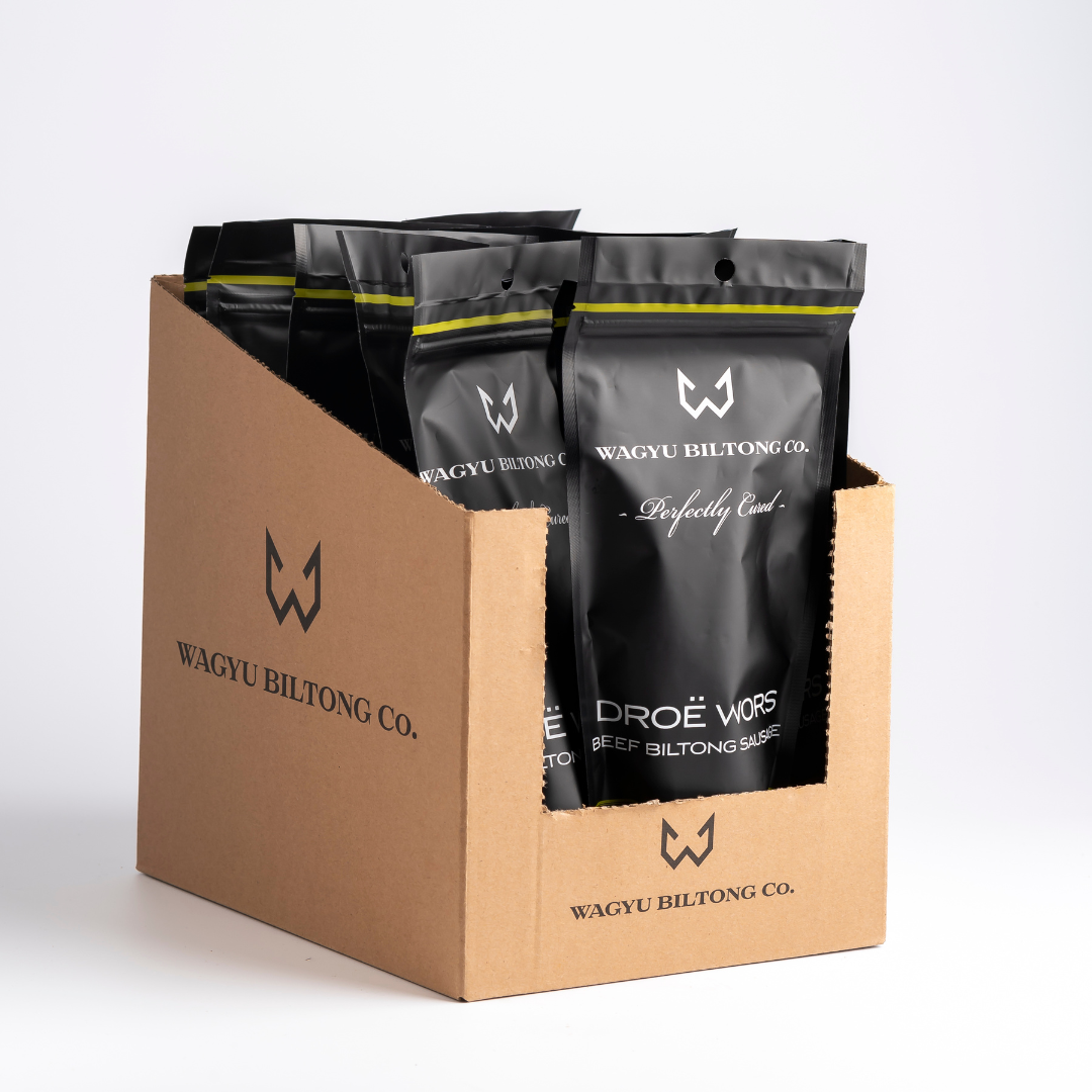 DROË WORS BILTONG SAUSAGE (100g packet) – Wagyu Biltong Co.